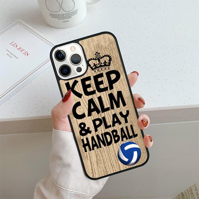 

Handball Sport Phone Case For iPhone 17 Air 14 15 16 13 12 Cover For Apple 14 15 16 Pro Max 6S Plus Coque iPhone 17pro