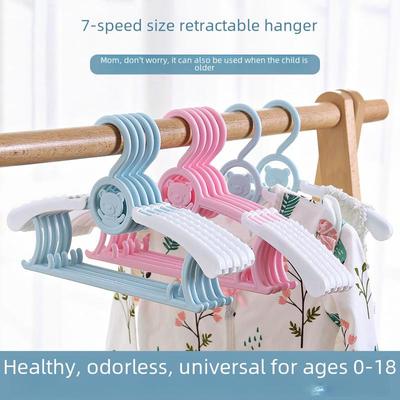Retractable Infant & Baby Clothes Hangers - Small Size Drying Rack for Newborns and Kids