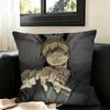 Zenin Naoya  Pillow Case Square Double-Sided Sofa Cushion Cover Bedroom Bedside Pillow