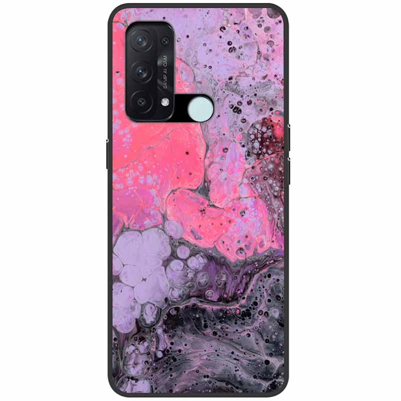 Case for Oppo Reno 5A Cover 3A A54 5G Marble Soft TPU Silicone Phone Covers for Oppo Reno5 A Case Reno3 A Reno5A Bumper Cool