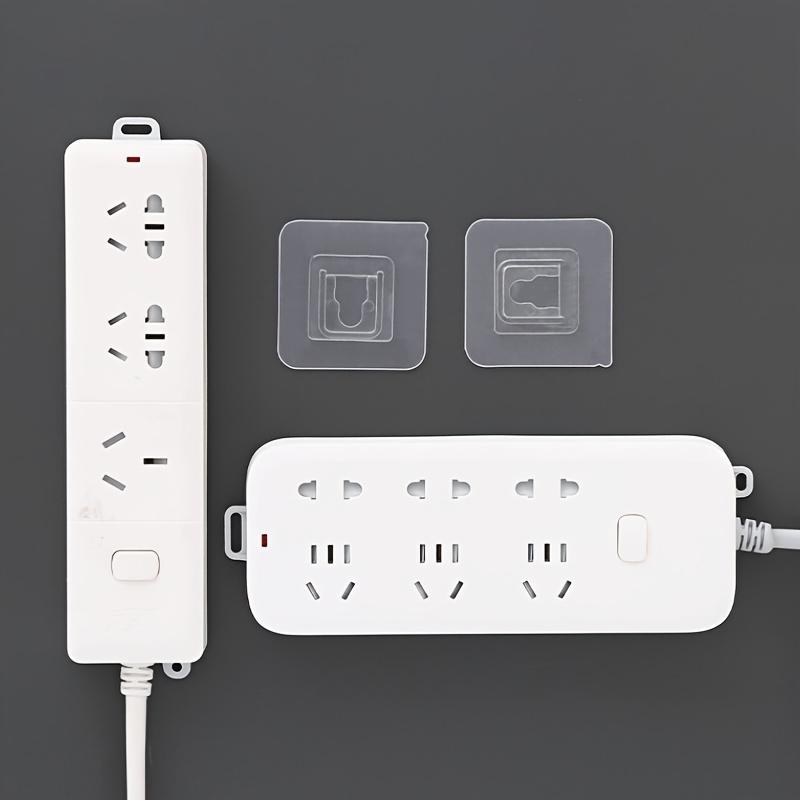 Solid Mother- Buckles, Punch-Free Plug Hooks, Socket Brackets, Wall-Mounted Adhesive Storage Hooks, Adhesive Hooks Without Leaving Marks
