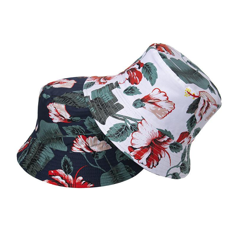 Fashionable Korean Style Floral Pattern Sun Hat With Sun Protection For Outdoor Activities
