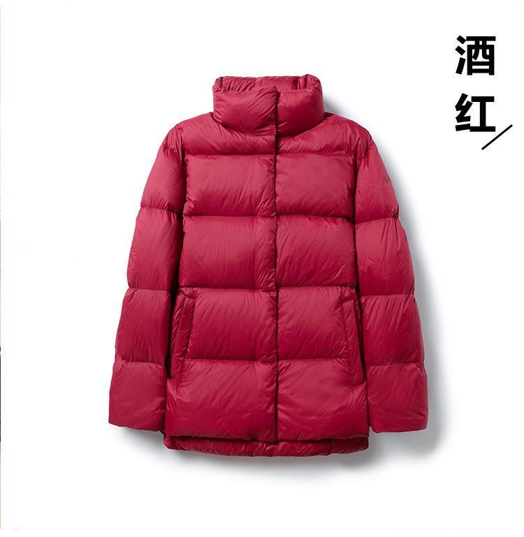 New light and thin down jackets in autumn and winter, women's short thickened bread jackets, loose fashion jackets