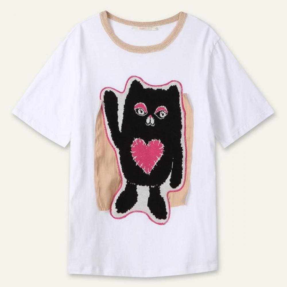 Oilily PoinT T shirT owds7Ts026 white/38(M)