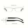 3 Stück Mode Anti-Blaulicht Lesebrille Ultraleicht Augenschutz Lesebrillen Brillen Unisex Elegant Bequem Alterssichtigkeit