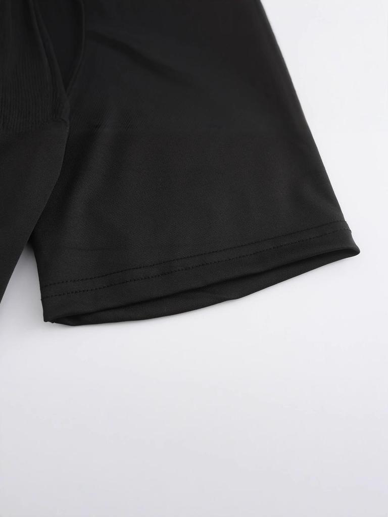 Y2K Spicy Girl Women's Letter Print Slim-Fit Cut-Out Cotton Crop Top