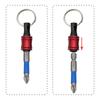 Color Quick Change Keychain Extension Rod 1/4 Hexagonal Handle Screwdriver Head Quick Release Sleeve Conversion Rod Tool