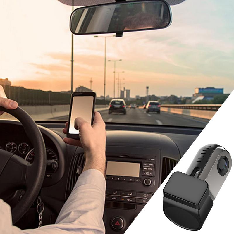 Câmera de monitoramento de carro Câmera de carro de alta definição Gravador de direção Lente ampla de 120 graus Câmera de gravador de direção de carro Monitor de parque para