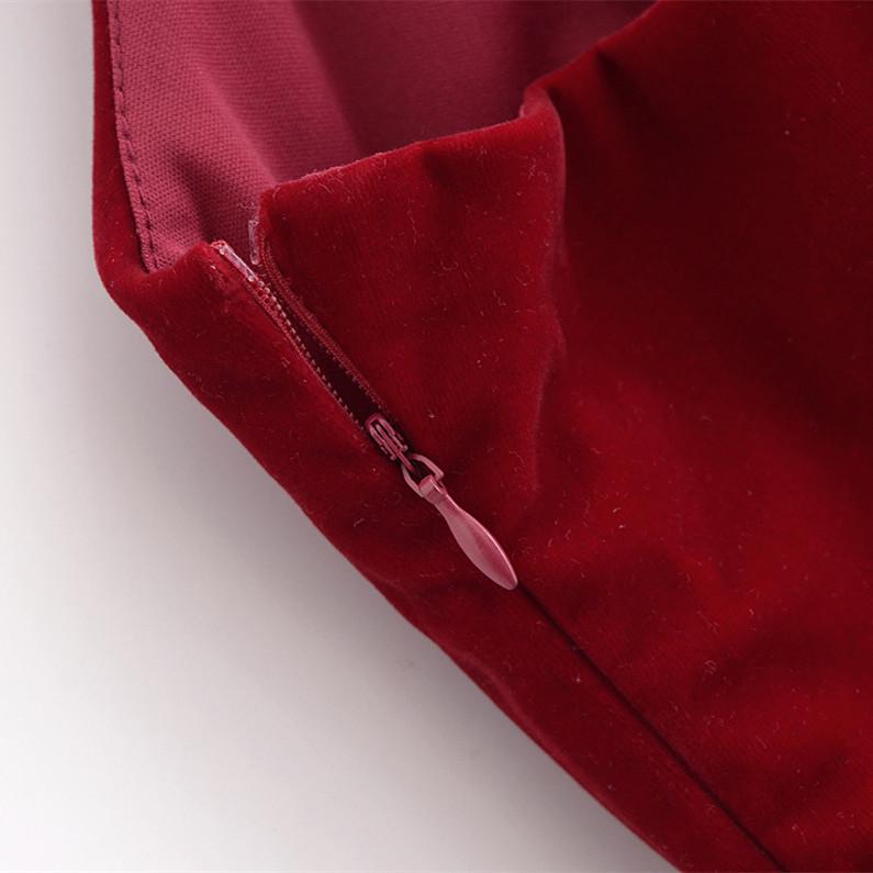 2025 Spring Women's Slim V-Neck Corduroy Suspender Dress