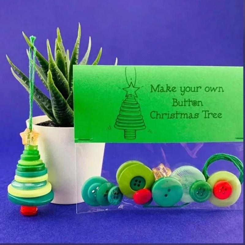 Complete Christmas Craft Set For Handmade Tree Decorations Family Classroom Activities All Materials Included