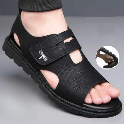 Sandalen, Sommer, Atmungsaktiv, Herren, Strandschuhe, Weiche Sohle, Verschleißfest, Freizeitschuhe, Rutschfest