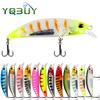 7cm 8g Submerged Minnow Lua Bait Specialized Long-Range Fishing Lures for Sea And Water Fishing Targeting Mandarin Fish And Bass