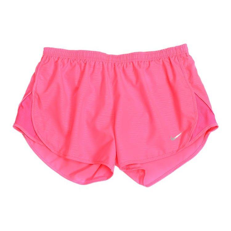 

Nike Однотонные шорты прямого кроя с принтом логотипа, женские, розовые 904788-639 M