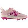 New Balance Fuelcell 4040 V8 Low 'Metal Pink Heat' (Unisex) Pink Heat / 103 White Baseball Shoes M40409WG