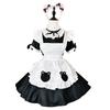 Bear Maid Costume Cosplay Maid Restaurant Maid Anime Performance Costume Cute Lolita Black and White Maid