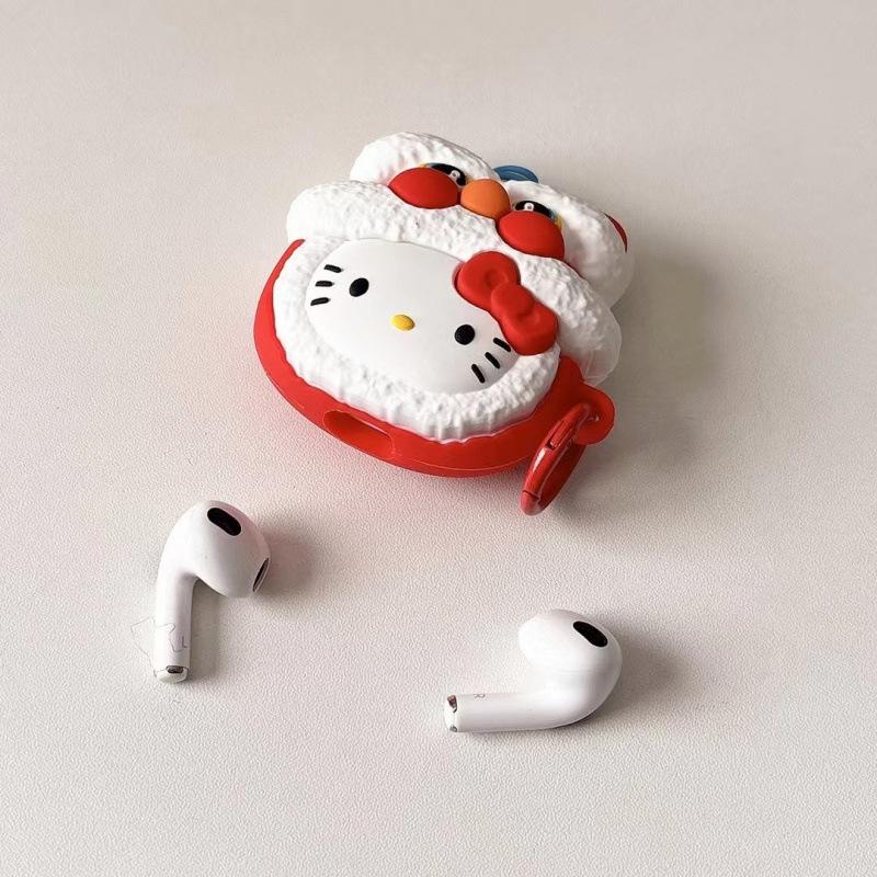 Cute Dancing Lion AirPods Pro Protective Case for All Generations