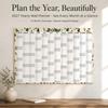 Multicolor Layout 2027 Yearly Planner Paper Annual Planning Chart  Home Office Planning
