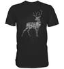 Deer Terms T-Shirt Hunting Antlers Forest Red Deer Hunter - Premium Shirt