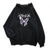 Women's Fashion Casual Printed Hooded Sweatshirt Long Sleeve Tops