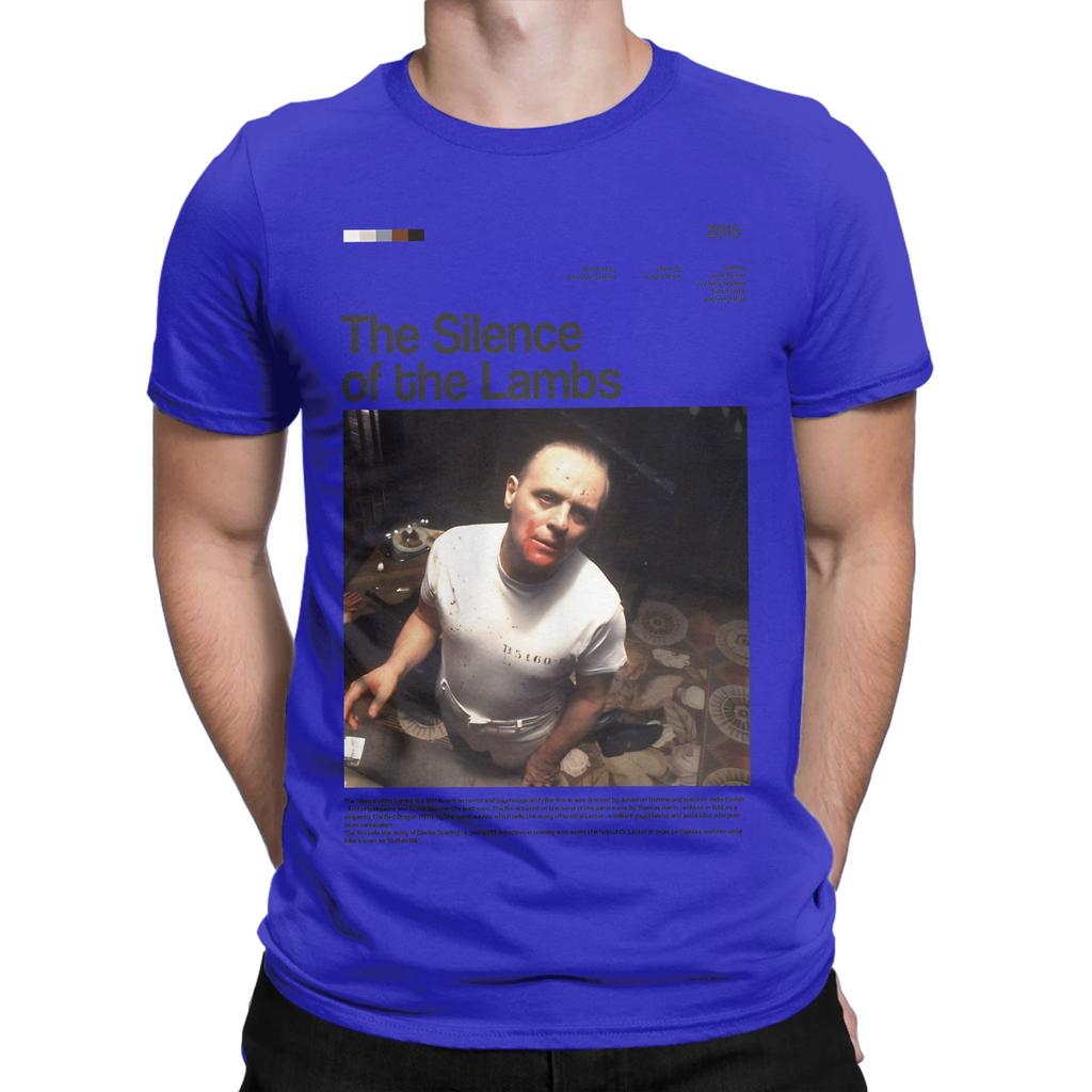 The S Silence of the Lambs Movie Poster Funny Graphic 100 Cotton TShirt SSilence of the Lambs Tops Tees For Unisex