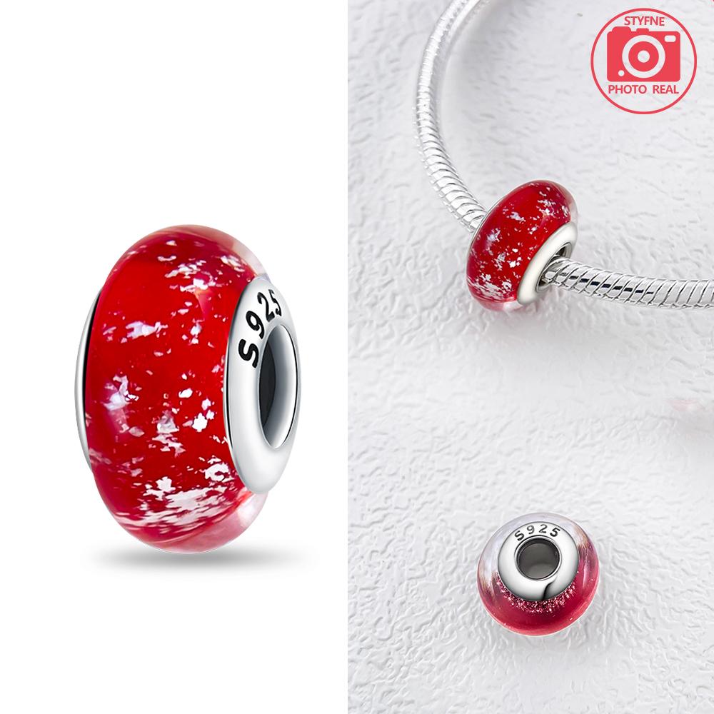 Charms Plata Copper Colors Glass Beads For Charms Copper Colors Original Bracelet For Jewelry Making