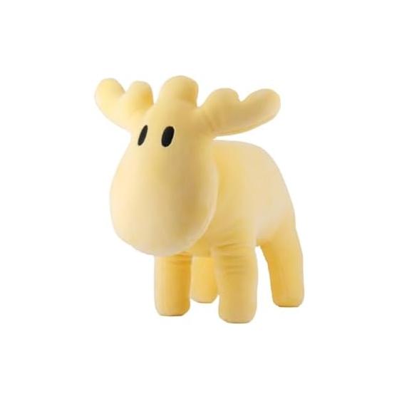 [moz/Moz] Plush toy yellow [Cute Elk Chewy Fluffy Pastel Color Hug Healing Warm Marshmallow Scandinavian]