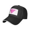 Pink triangle Baseball Cap Rave Anime Fishing cap Hats For Unisex Womens