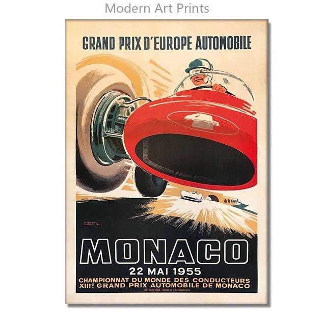 

24 часа Ле-Мана Холст Постеры Принт Фотографии спортивных автомобилей Винтажные Картины для настенного искусства для декора дома, гостиной, бара Без рамы 30x40cm No Framed