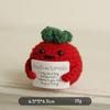 Positive Energy Handmade Crochet Potato Cucumber Doll