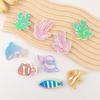 Jellyfish Ocean Fish Hairpin Conch Animal Duckbill Clip Elegant Dolphin Hair Clips  Female/Children