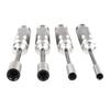 Precise 4Piece Sockets Set CarbonStrlsures Secure Fastening for Various Job