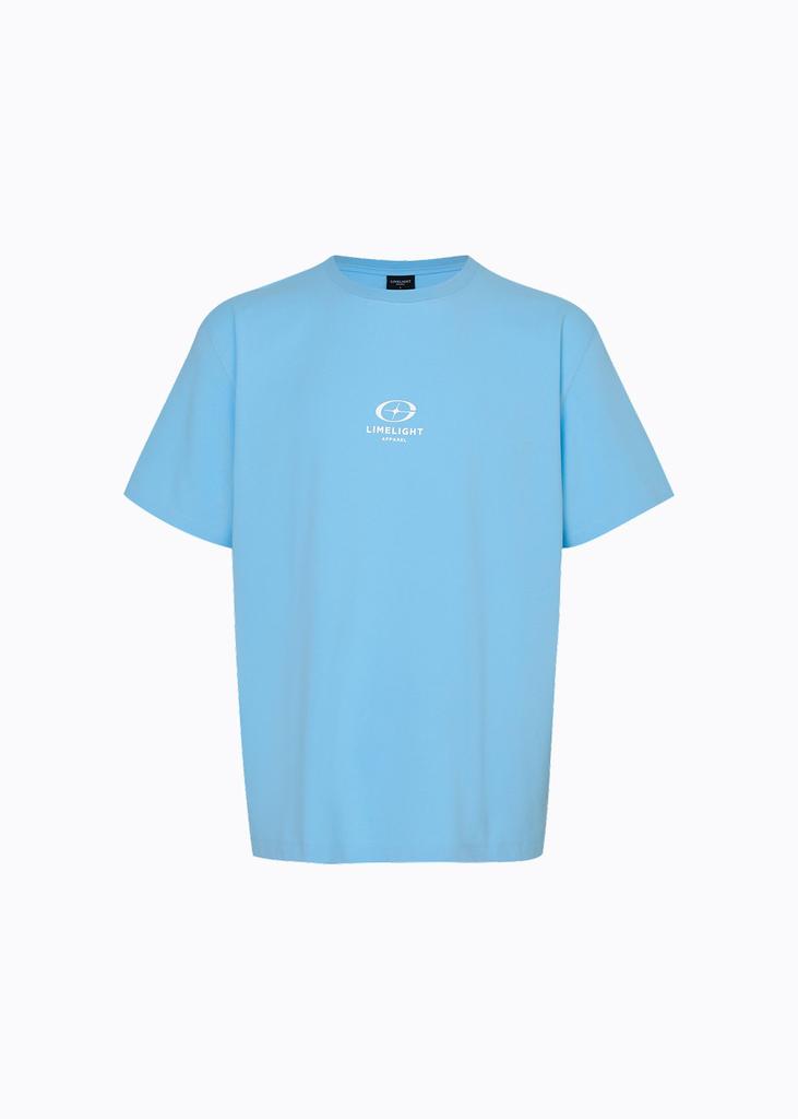 LIMELIGHT APPAREL Starlight Logo T-Shirt (Sky Blue/White)