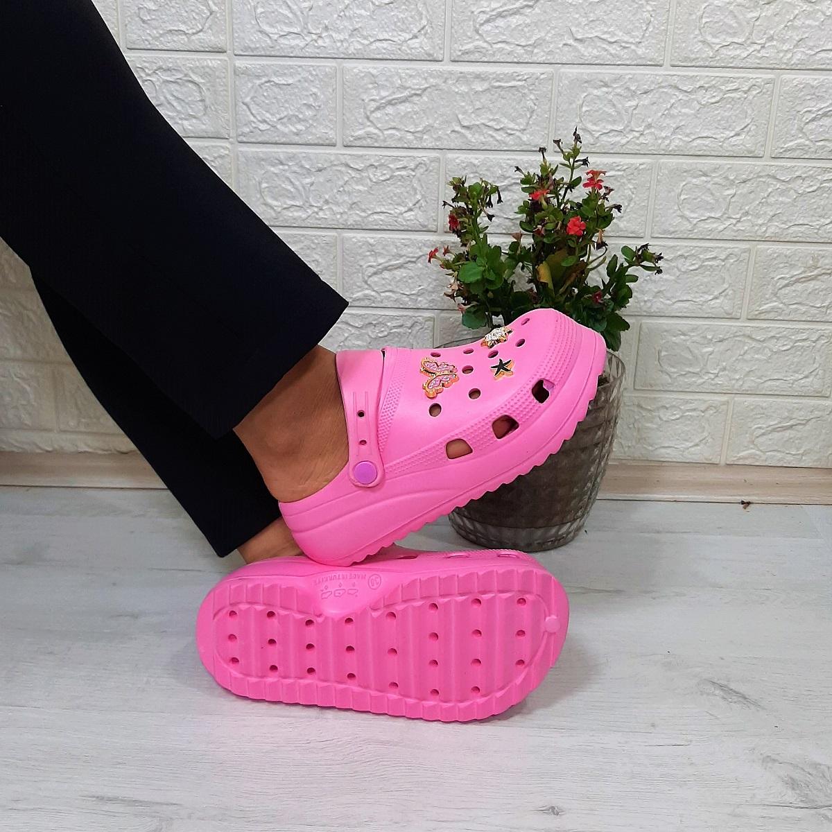 

Sonimix 12901 Pink Stone Thick Soled Women s Slippers 37 рожевий