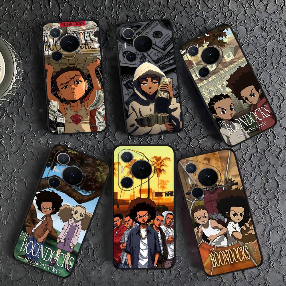 Cartoon The Boondocks Phone Case For Huawei P 8 9 10 20 30 40 50 Pro Lite Psmart Honor 10 Lite 70 Mate 20lite
