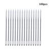 100pcs/Bag High Quality Leather Craft Tools Leather Triangle Needle Hand Sewing Needles
