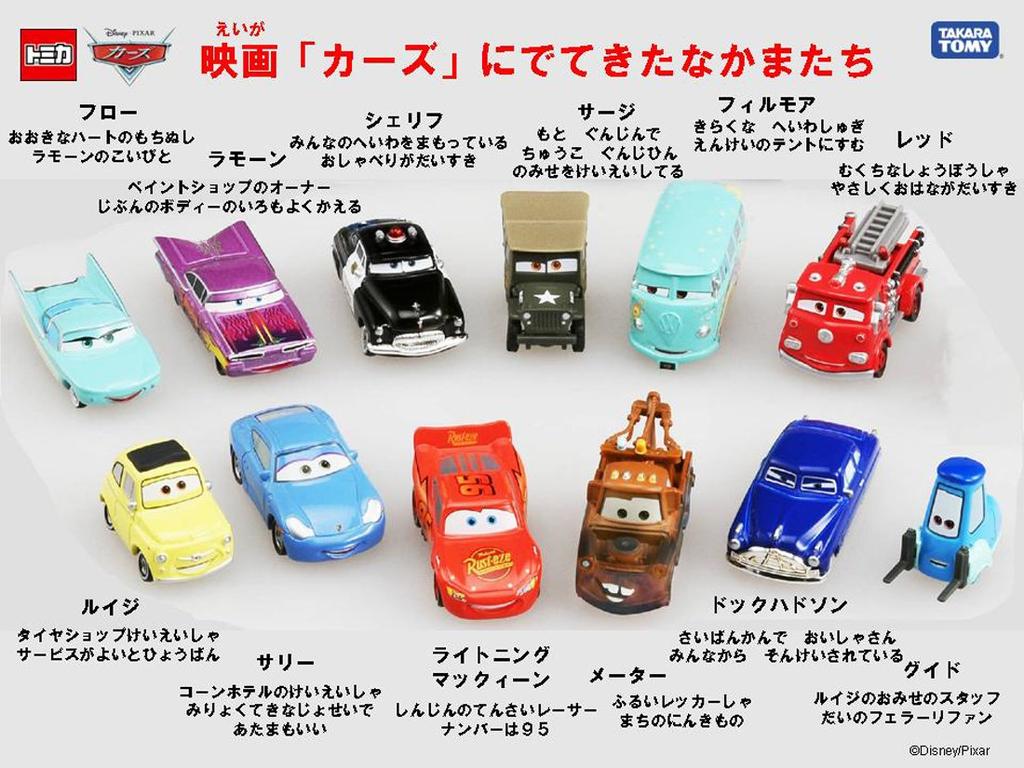 Disney Cars Tomica Cars Doc Hudson C-6