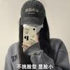 Autumn and Winter Retro Peaked Cap Women's Soft Top Hat Women's Washed Face Small Wide Brim Baseball Cap