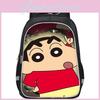 Просторний рюкзак з Оксфордської тканини Crayon Shin-chan, легкий шкільний рюкзак для дітей