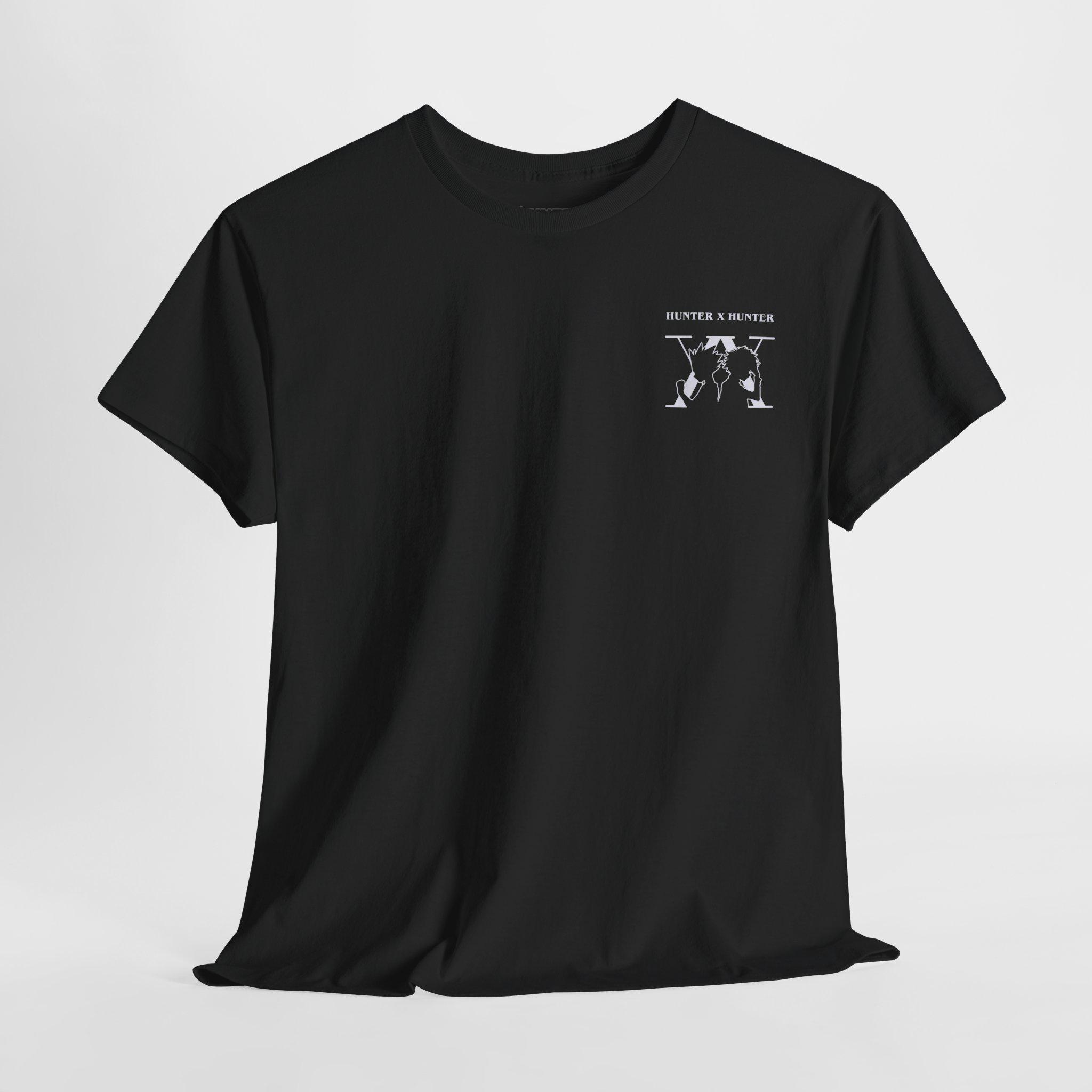 

Relaxing and Comfortable Anime Minimalistic Tee Hunter X Themed Gon Killua 2026 New Cotton Summer Tshirt for Unisex and Women L