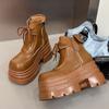 High Heels Anke Boots Women Designer Platform Shoes  Winter New Sport Chelsea Boots Walking Trend Fashion Dress Mujer Botas