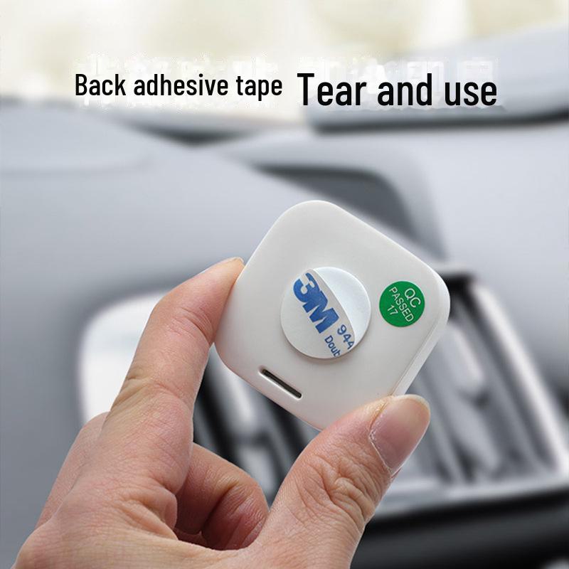 Uniwersalny Mini Termometr i Higrometr Samochodowy do Wnętrza z Taśmą Dwustronną