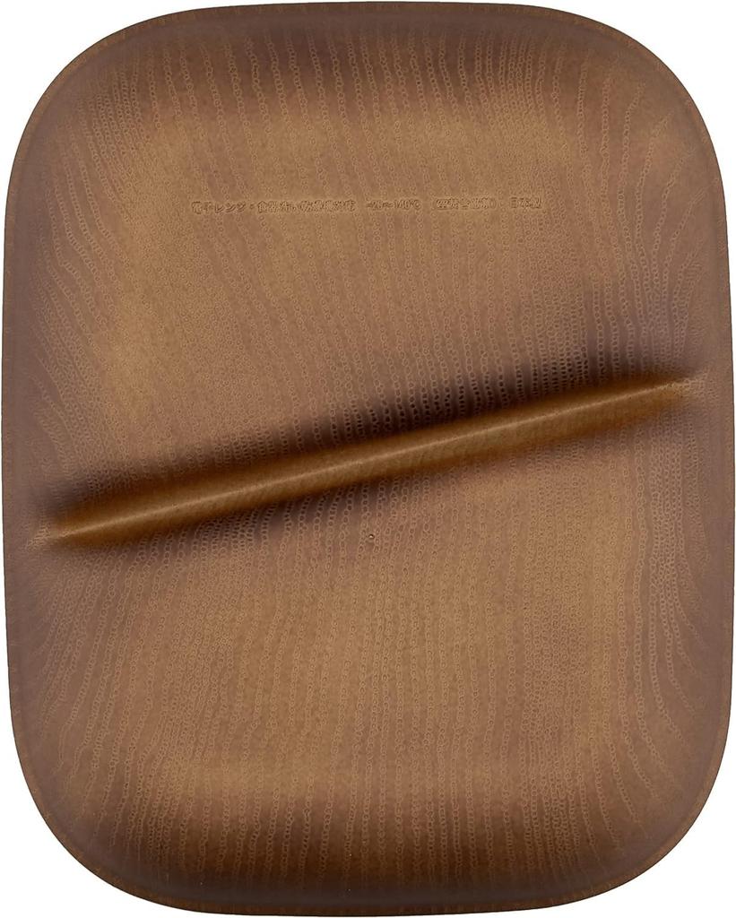 Set of 3 Showa NHhome Square One Plates with Rectangular Clean Made In Microwave and Dishwasher Ideal for Outdoor Activities and Barbecues (CC)