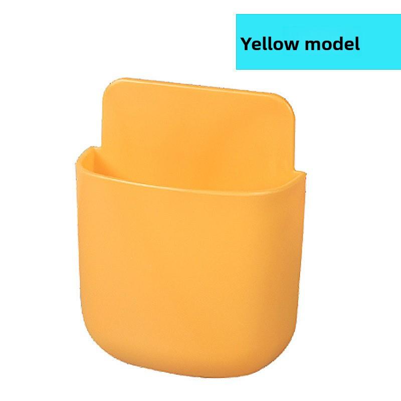 Wall Mount Storage Box for Remote, Phone Charger, and Accessories Modern Simple Design, Multi-Purpose Holder