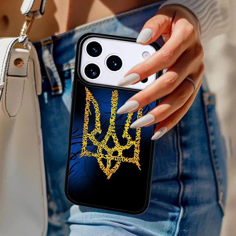 

U-kraine Flag soft Phone Case For iPhone 17 Air 14 15 13 12 Max Cover For Apple 16e 11 Pro Max Plus Coque iPhone 15plus
