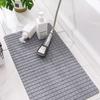 Grid Texture Bathroom Pad with Suction Pad Pedal Pad Bathroom Rug Floor Mat  Washroom