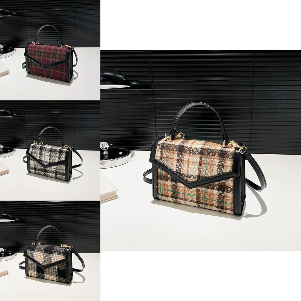 Stylish Vintage Handheld Small Square Bag With Unique Design For Trendy Women