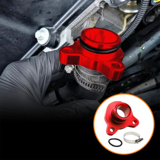 Coolant Hose Aluminum Flange Upgrade For BMW M X1 3 4 5 6 N20 N26 N52 N54 Z4