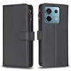 OPPO A98 5G/F23/A1 Zippered Leather Case, Cross-Border Exclusive, Anti-Drop Design