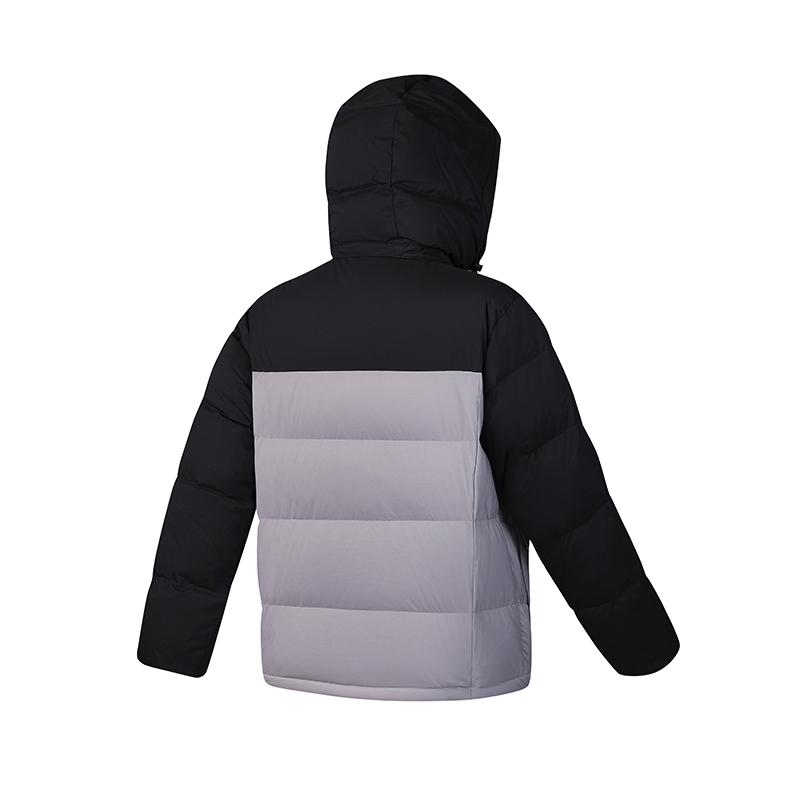 New FILA Fitness Down Jacket Unisex Cloud Dora Gray A51M441902F-DY