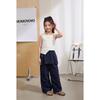 Girls' Summer Soft Workwear Loose Wide-Leg Pants